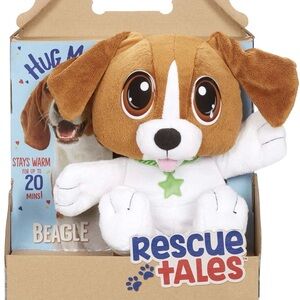 Beagle Plush Toy - Brown and White
